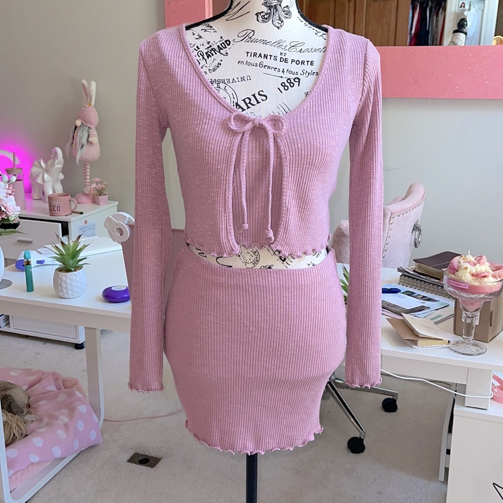 Rose Color 3 Piece Set Designed by “LIZ & SARAH”